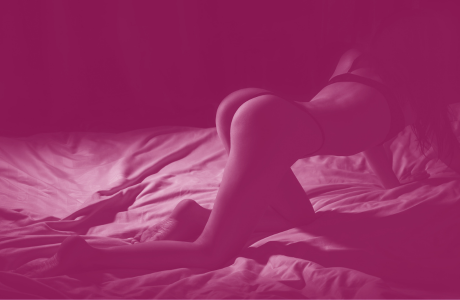 Slender woman girl with body and posing erotically