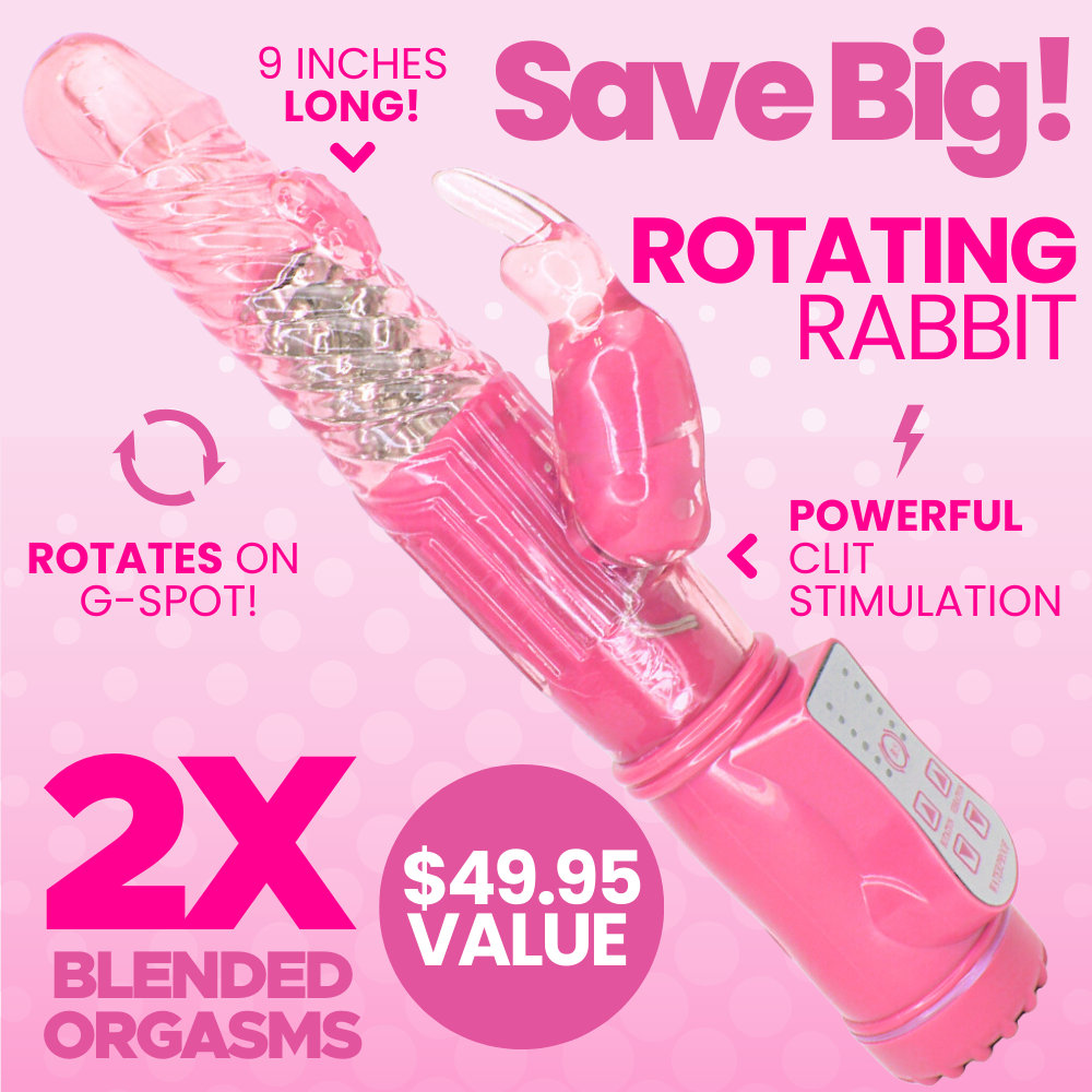 Rabbit Vibrator Sex Toy Promotion | Big Savings! TooTimid.com Rabbit Vibrator Sex Toy Promotion | Big Savings! TooTimid.com