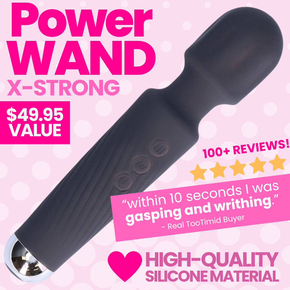 X-Strong Body Wand Massager | Relieve Sore Muscles & Tension TooTimid.com X-Strong Body Wand Massager | Relieve Sore Muscles & Tension TooTimid.com