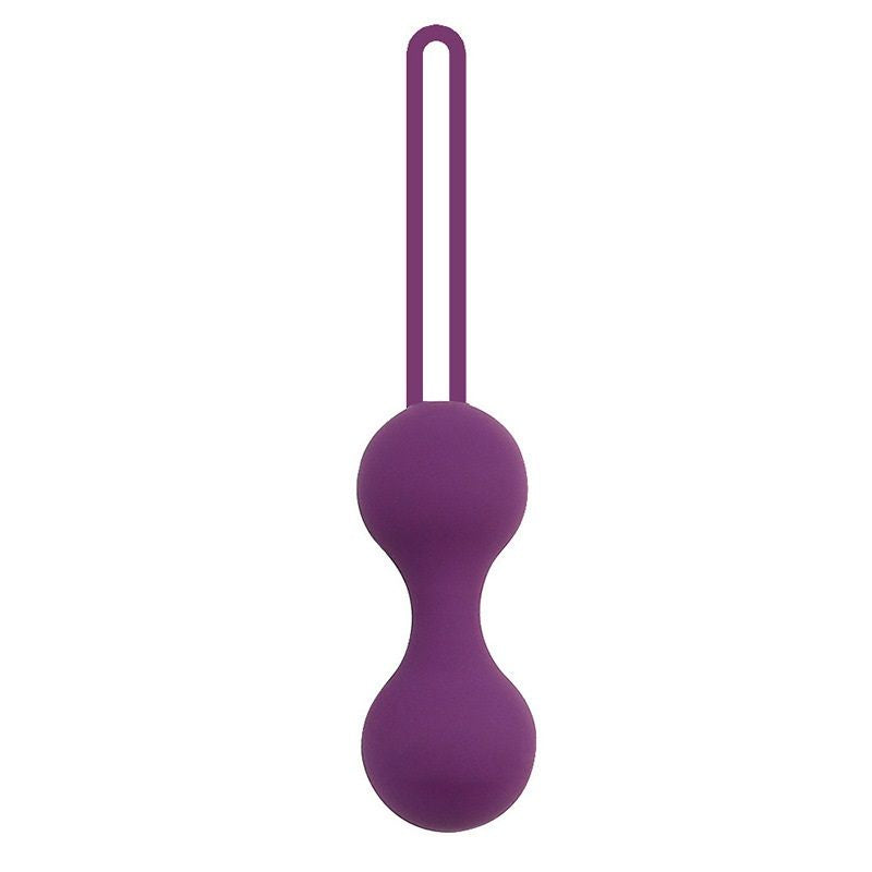 Duo kegel balls with rolling weight