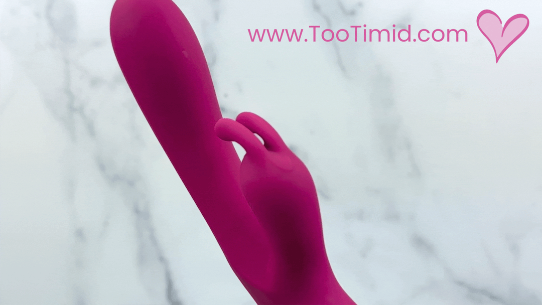 GIF:close-up view of rabbit ears vibrating