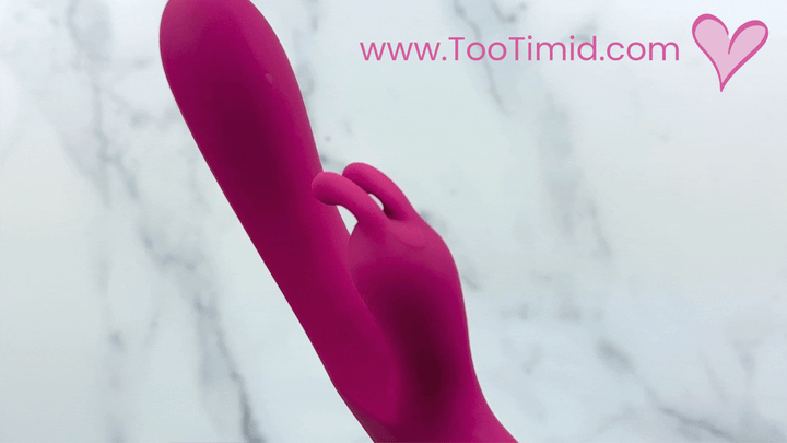 GIF:close-up view of rabbit ears vibrating