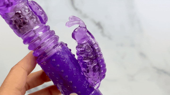 GIF: close-up of rabbit ears vibrating