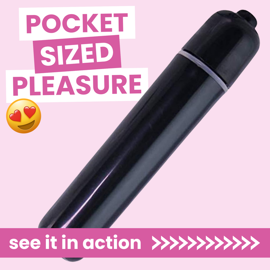 Slim Vibrating Bullet. POCKET SIZED PLEASURE see it in action.