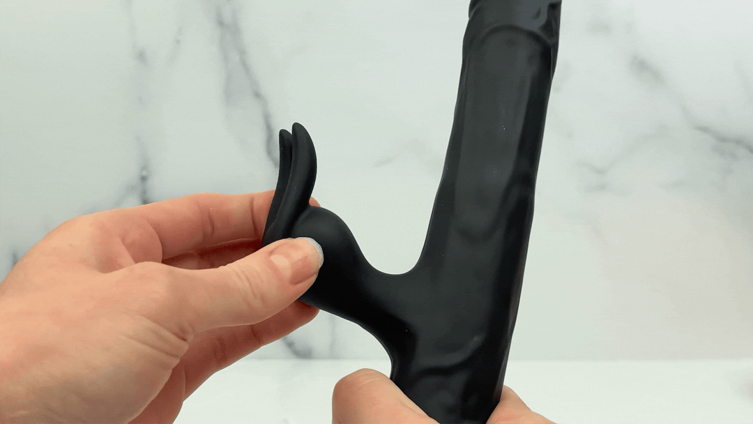 GIF of rabbit from Bato Plus toy being bent to demonstrate flexibility