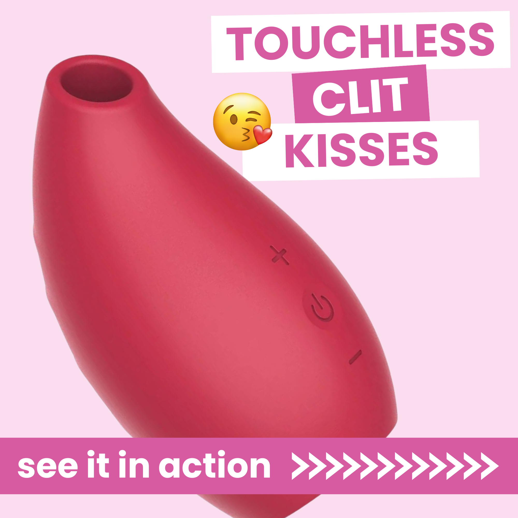 Rechargeable Air Pulse Clit Stimulator | Beginner Vibrators  TooTimid.com