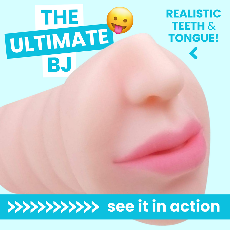 THE ULTIMATE BJ REALISTIC TEETH & TONGUE see it in action >>>>>