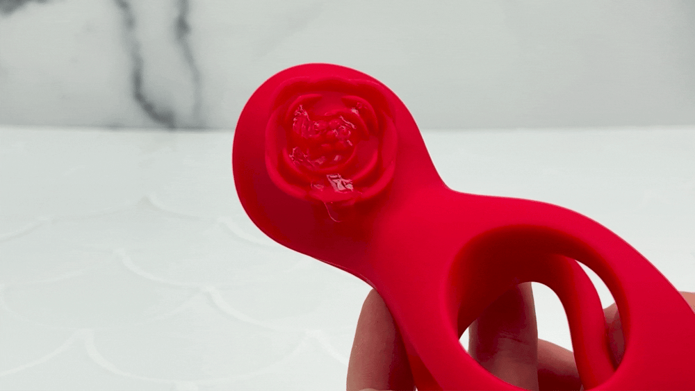GIF of clit teaser from Lovers Rose adult toy