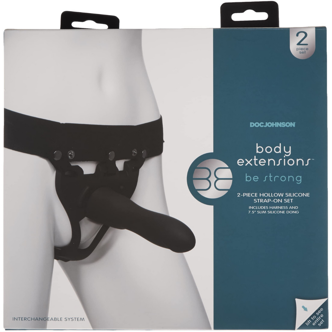 Body Extensions Be Strong image of product packaging.