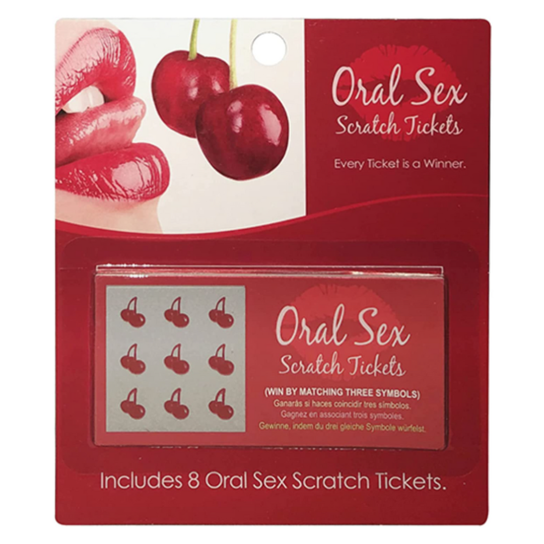 Oral Sex Scratch Tickets!