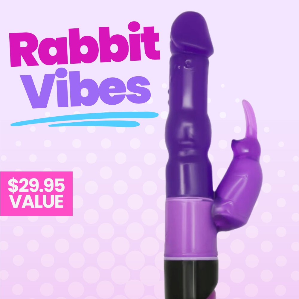 purple rabbit vibrator Bang! 10X Flexible Silicone Rabbit Vibrator - Purple - Dallas Novelty main image 1