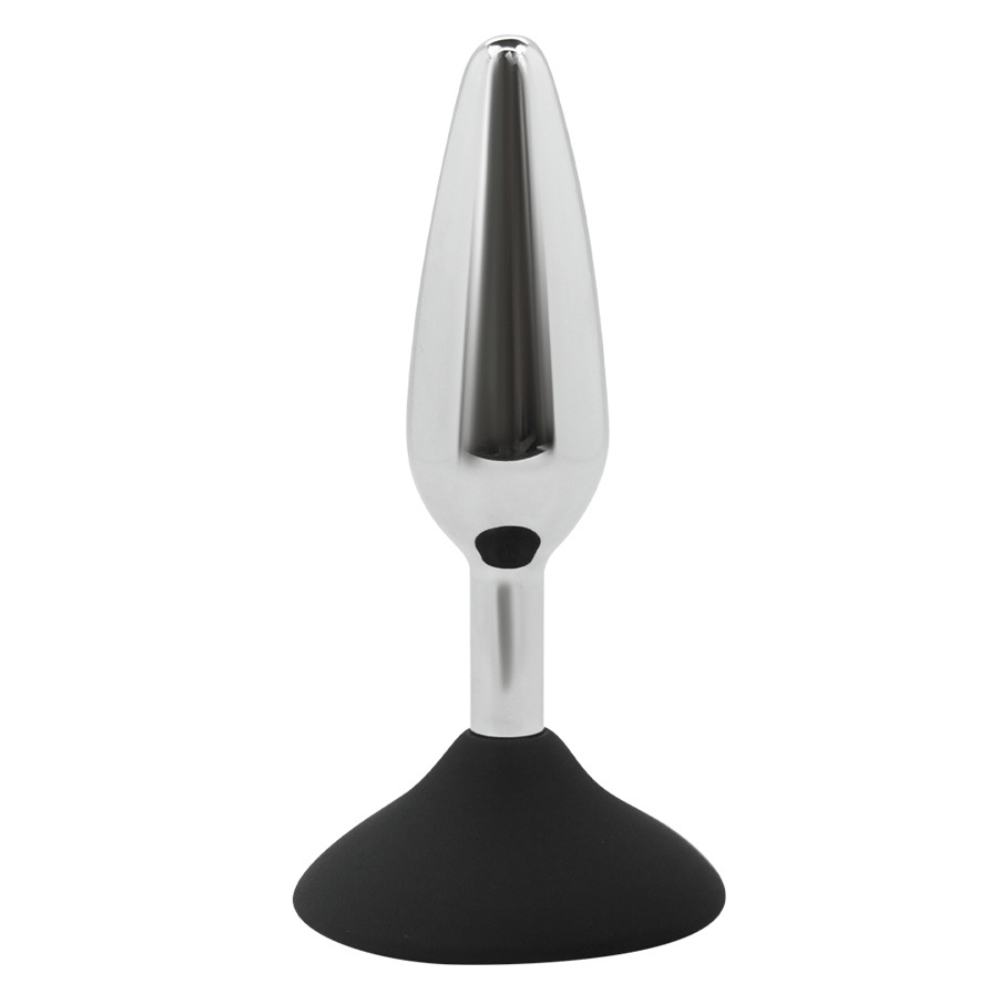 Tapered Metal Butt Plug With Flared Base – TooTimid.com