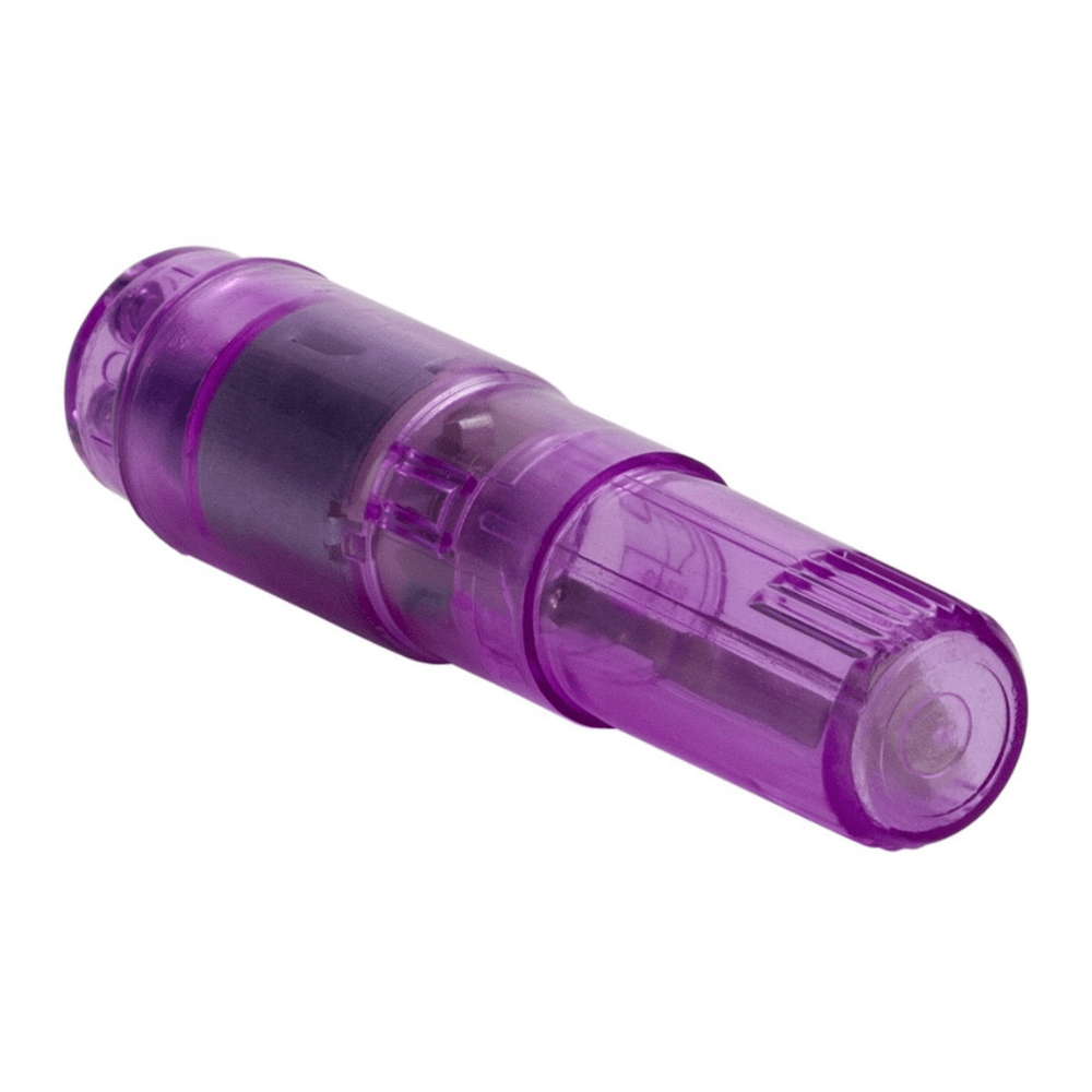 Image of the back of the clit stimulator on its side.