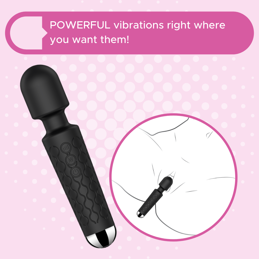 powerful vibrations right where you want them