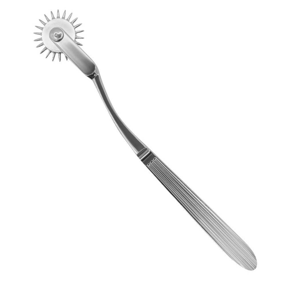 Classic Spike Bondage Wheel - BDSM Sensory Pinwheel  TooTimid.com