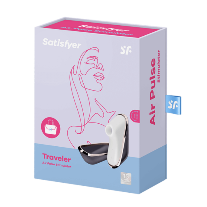 Rechargeable Compact Travel-Friendly Sex Toy Air Pulse Stimulators