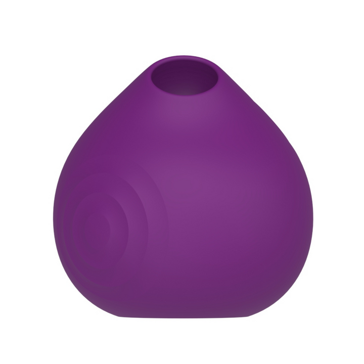 purple suction vibrator facing forward
