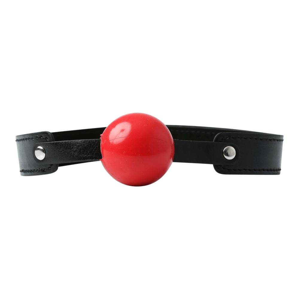 Solid Red Ball Gag | Kinky Restraints  TooTimid.com