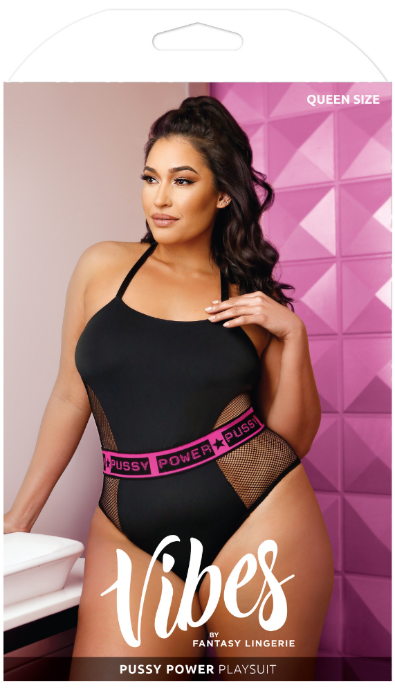 Image of the packaging of the teddy. Shop our best collection of Fantasy Lingerie teddies to spice up date night with your lover! This comfortable and flattering mesh piece is perfect for spicing things up in the bedroom!