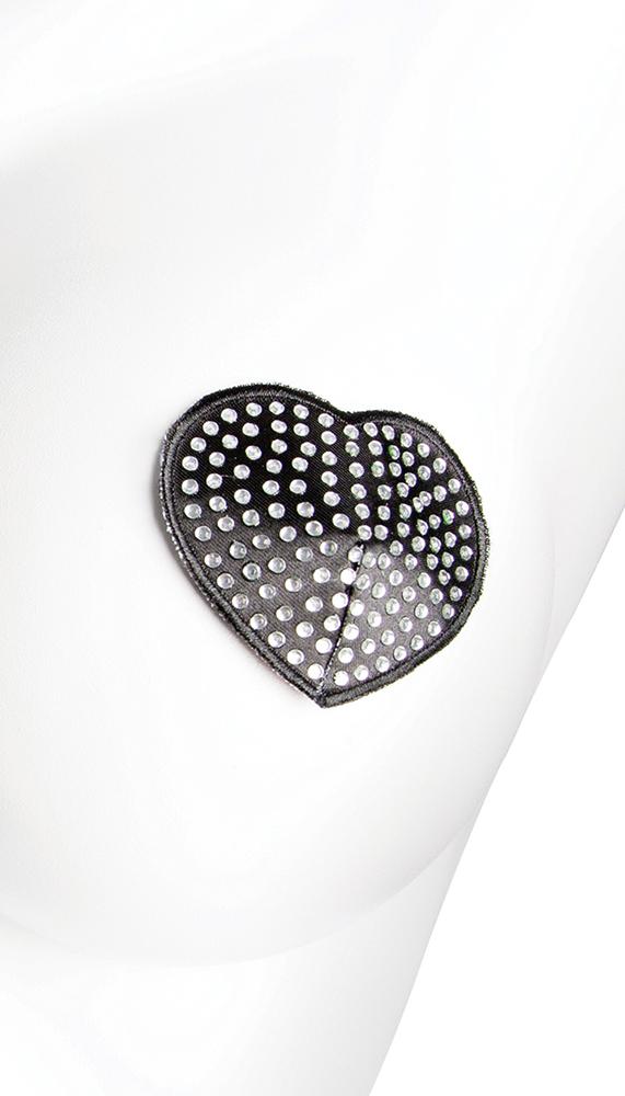 Heart Shape Nipple Pasty Set - Lingerie