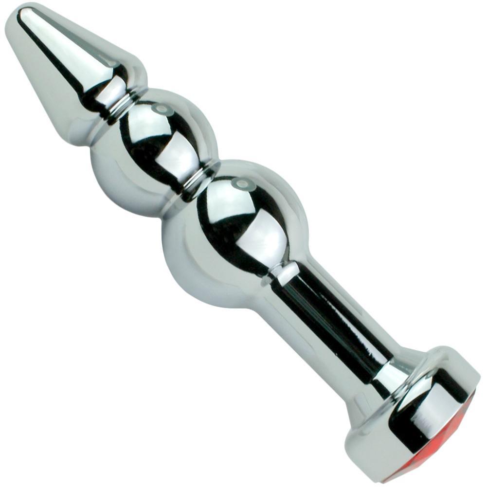 Metal Bulbed Anal Plug TooTimid.com Metal Bulbed Anal Plug TooTimid.com