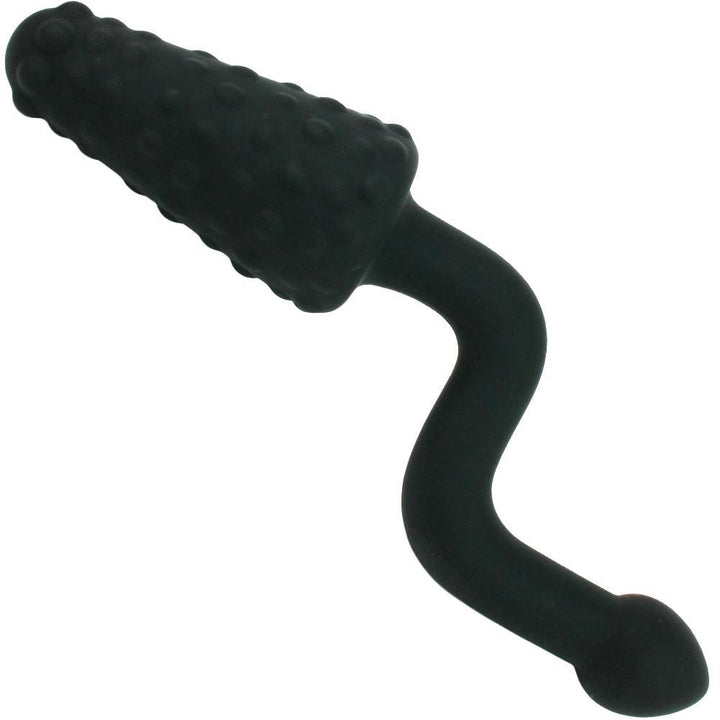 Swirling Pleasures Silicone Nubby Anal Crank - Anal Toys