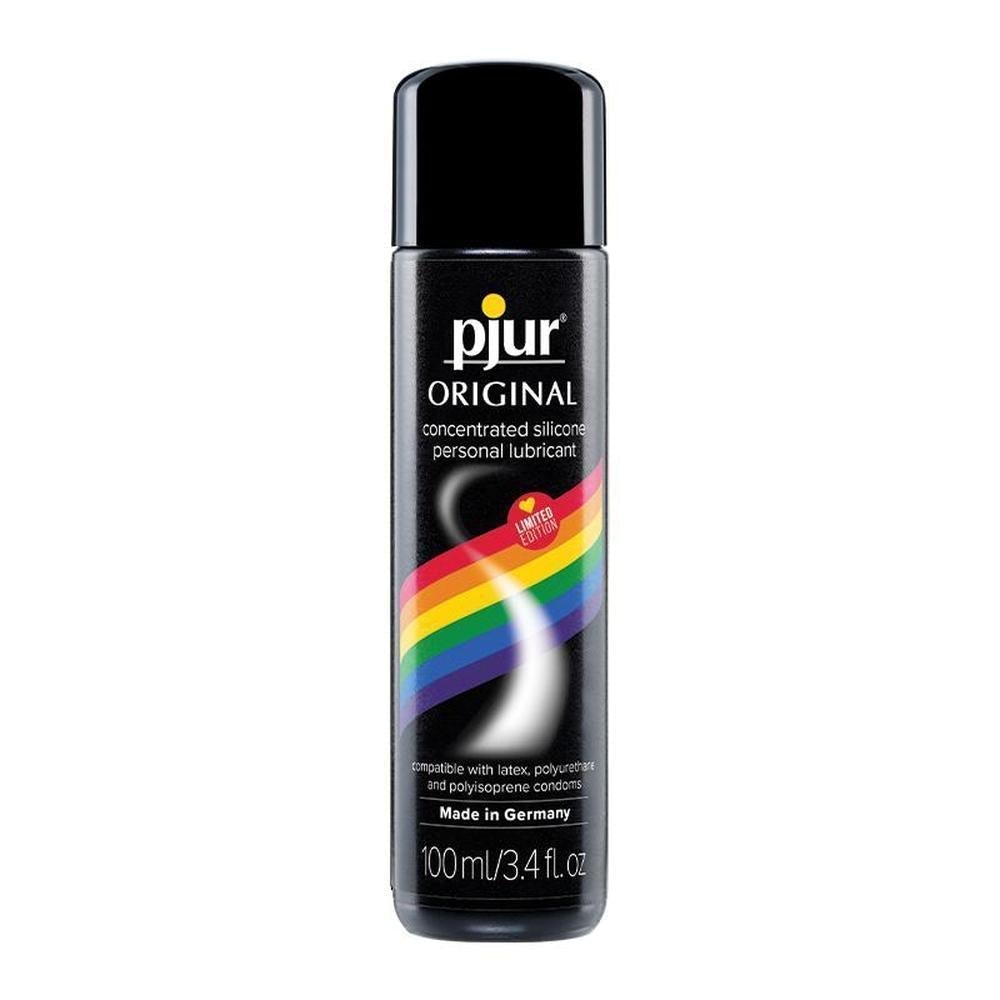 Pjur Silicone Lubricant Bottle: Limited Edition. 100ml/3.4 fl. oz.