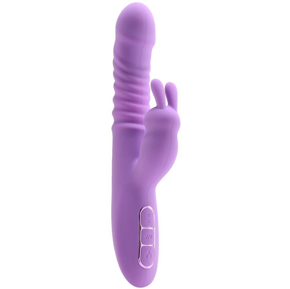 Fantasy For Her Thrusting Rotating Silicone Rabbit Vibrator TooTimid.com Fantasy For Her Thrusting Rotating Silicone Rabbit Vibrator TooTimid.com