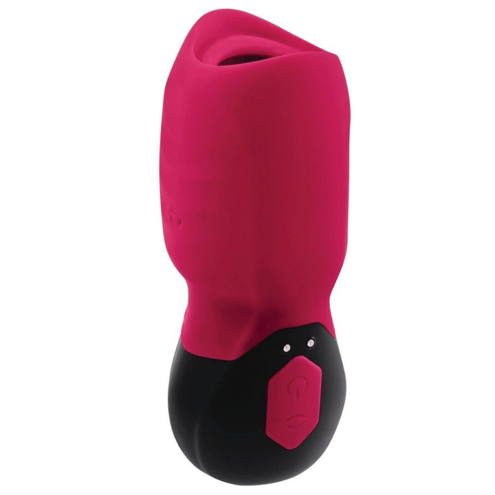 Image displays Gender X Body Kisses Silicone Vibrating Suction Massager.