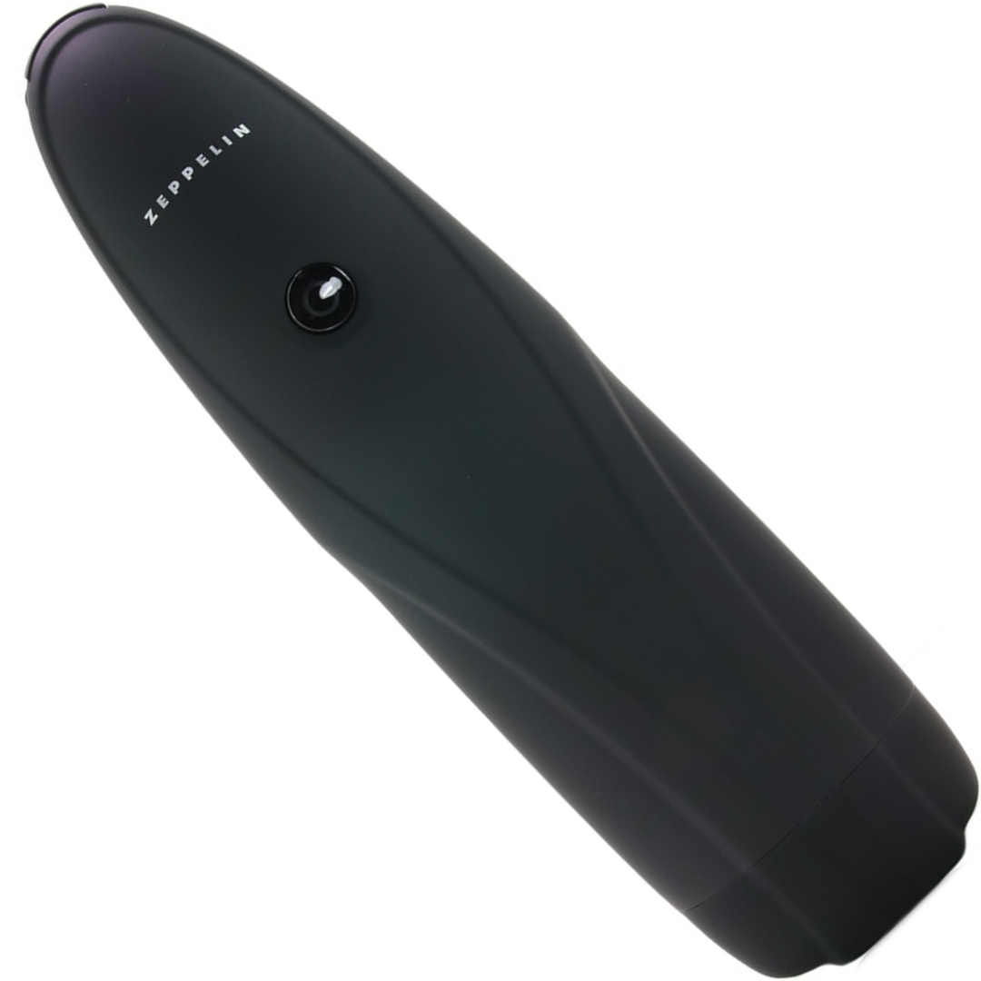 Image of the side of the Zolo Zeppelin Rotating Realistic Blowjob Masturbator