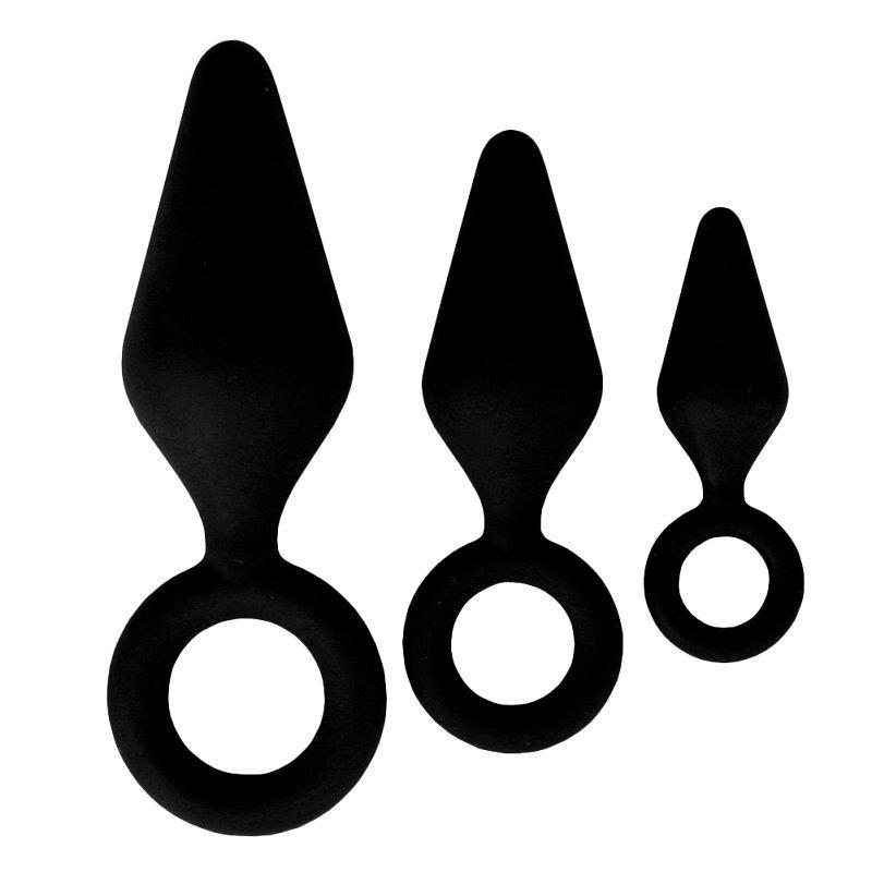 Set Of 3 Silicone Butt Plugs | Anal Training Set TooTimid.com Set Of 3 Silicone Butt Plugs | Anal Training Set TooTimid.com