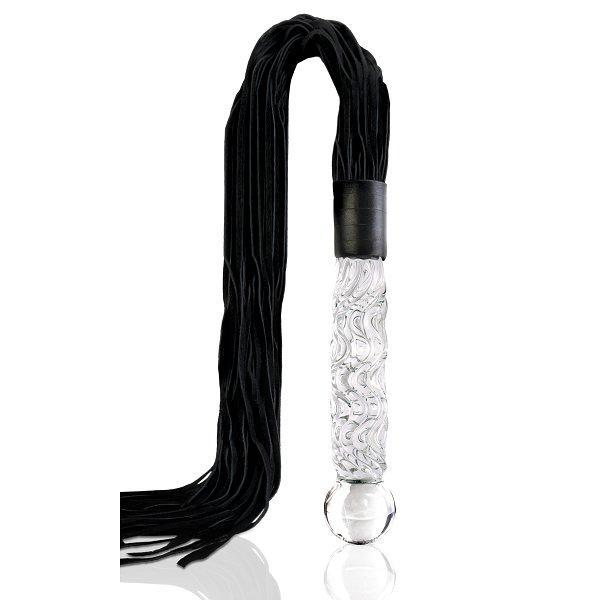Icicles No. 38 Hand Blown Glass Dildo & Flogger TooTimid.com Icicles No. 38 Hand Blown Glass Dildo & Flogger TooTimid.com