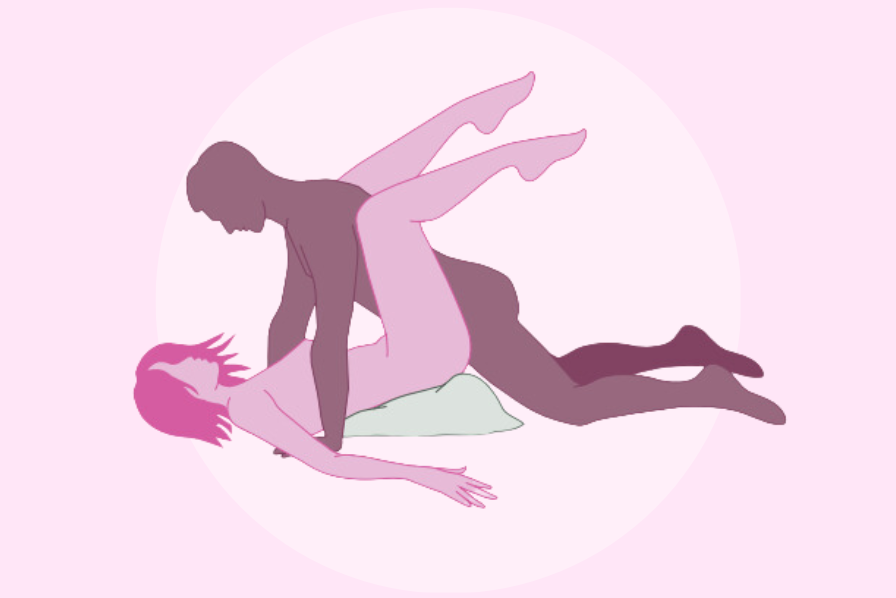 Image of man and woman in a sexual position
