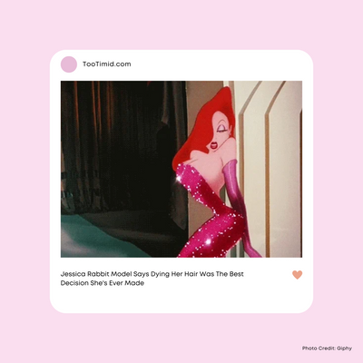 Jessica Rabbit Model Says Dying Her Hair Was The Best Decision She's Ever Made