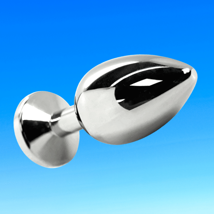 Large metal butt plug. Read our guide of the best anal plugs to try and how to use them!