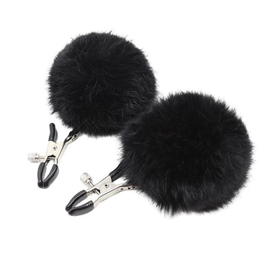Tight pinch vibrating power nipple clamps with remote control