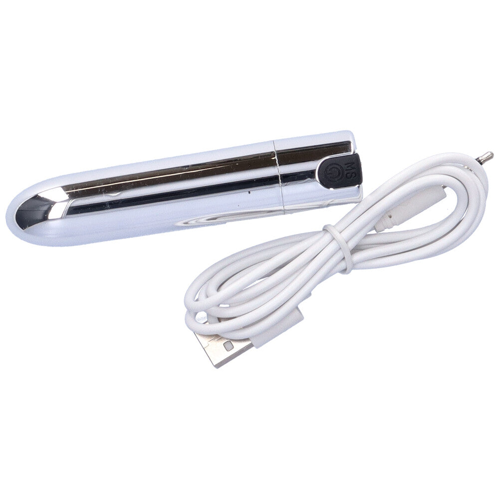 Rechargeable Tapered Tip Multi-Speed Bullet Vibe TooTimid.com Rechargeable Tapered Tip Multi-Speed Bullet Vibe TooTimid.com