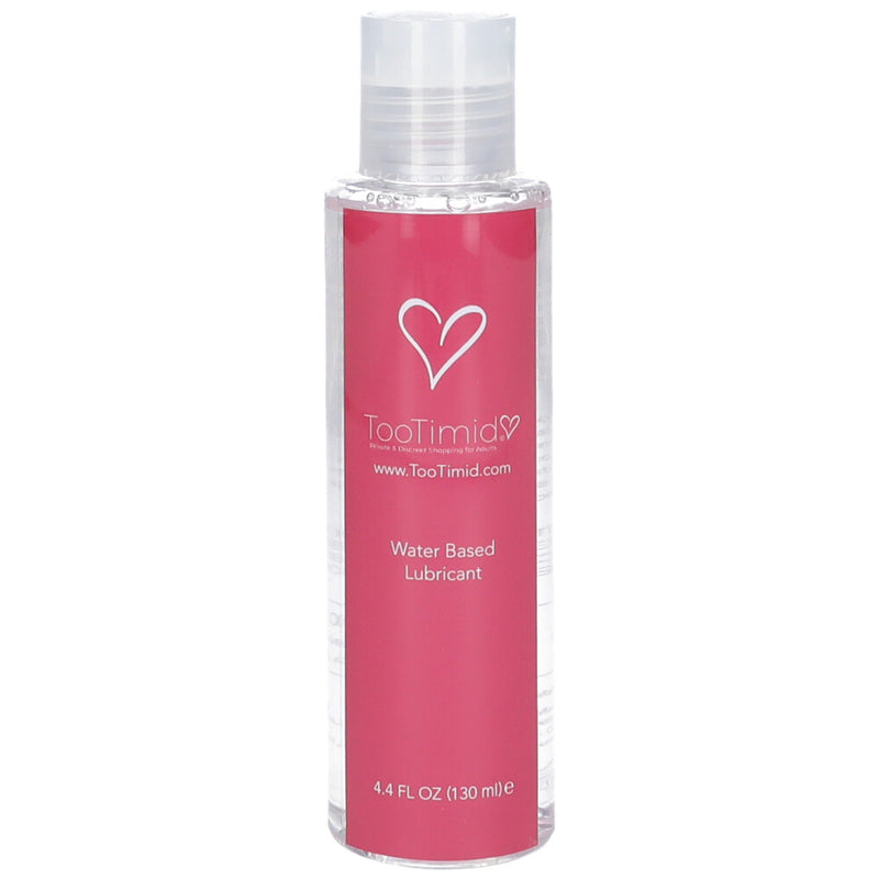 Front view of 4.4oz bottle of Tootimid lube.