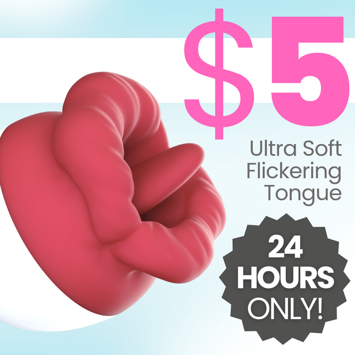 $5 Flaming Red Lips Flickering Tongue - 24 HOURS ONLY!