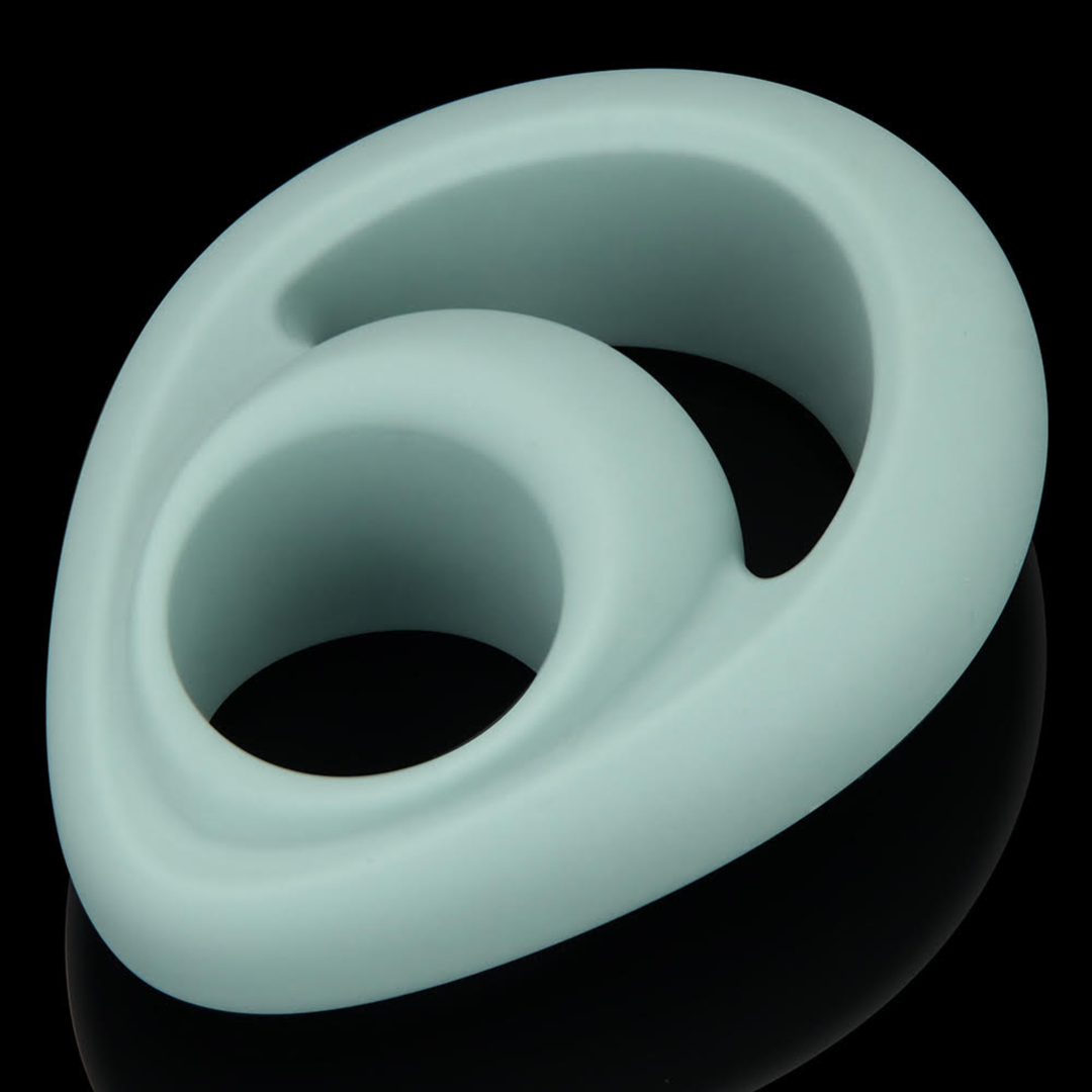 Pinnacle Pro Grip Lock Set Cock Ring made from silky smooth silicone 
