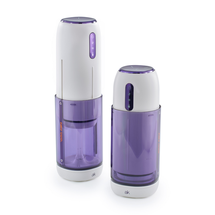 Super Series Adjustable Length Masturbator - with cap on extended not to non-extended