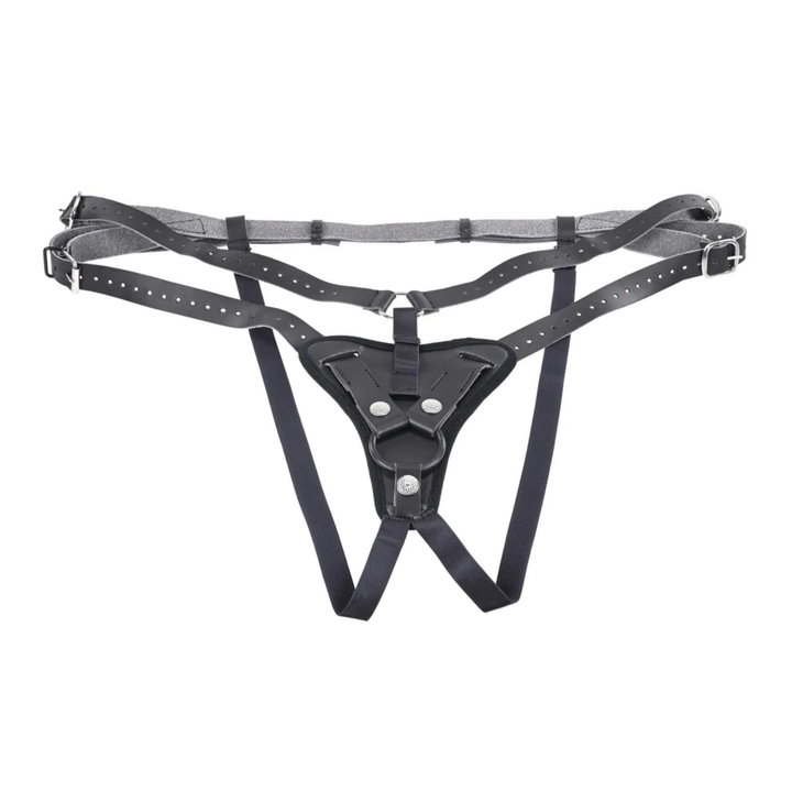full product view Aurora High Waisted Strap-On Harness By Sportsheets 