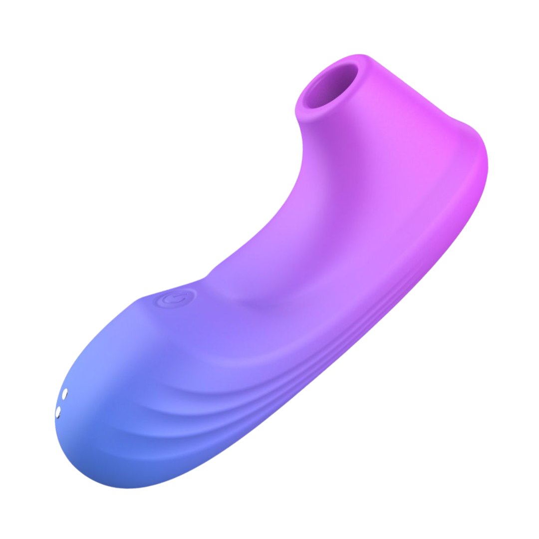 gradient blue and purple Rechargeable Air Pulse Stimulator 