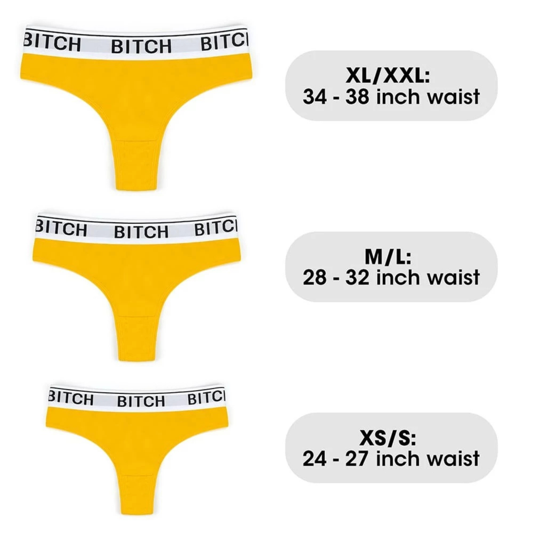 different size dimensions for INGEN Bitch Vibrating Panties 