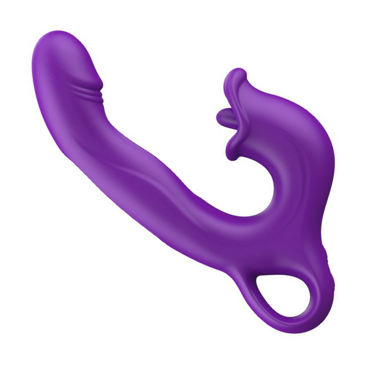 side view of Flapping Vibrator with licking tongue  