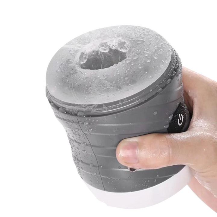 Rechargeable waterproof masturbator cup
