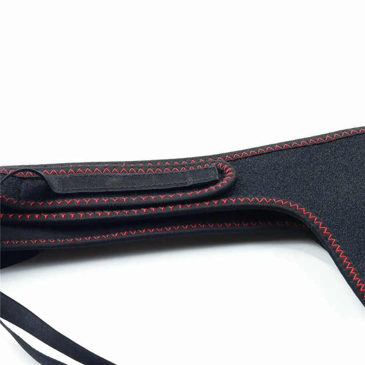 angled view of harness details INGEN 7.5 Inch Easy Strapon Set 