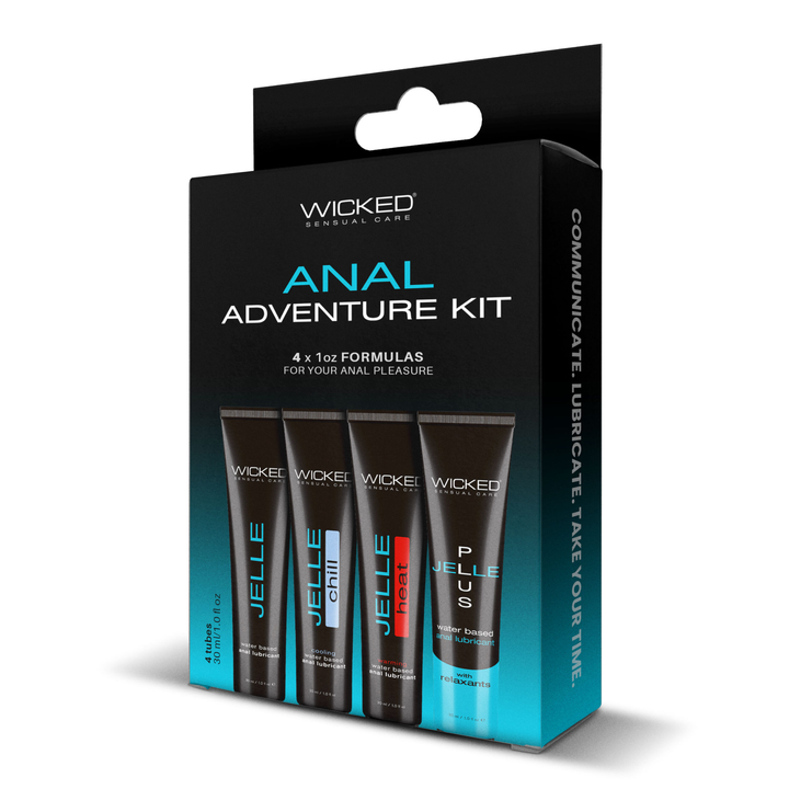 full product view of Wicked Anal Adventure Kit 