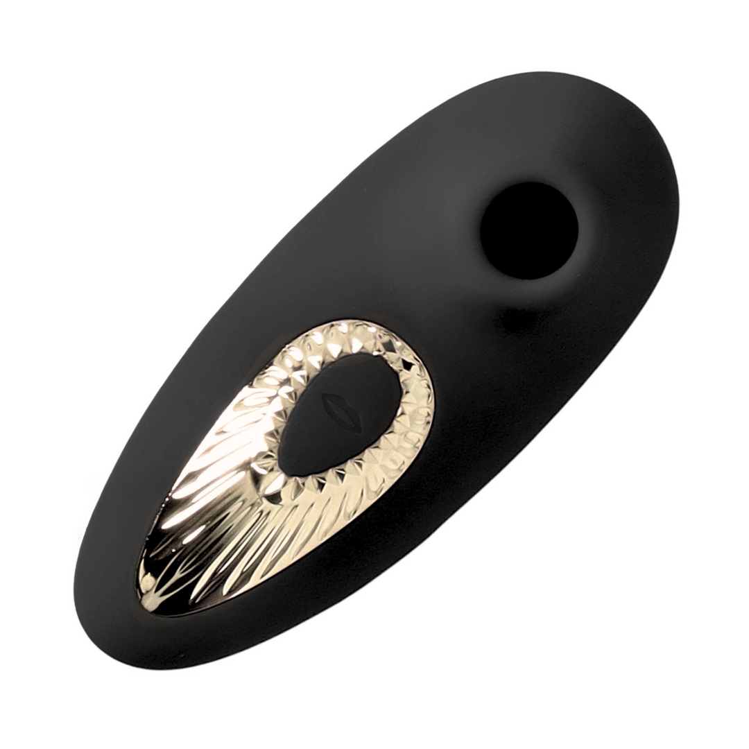 birds eye view of red/gold Air Pulse Stimulator by TooTimid 