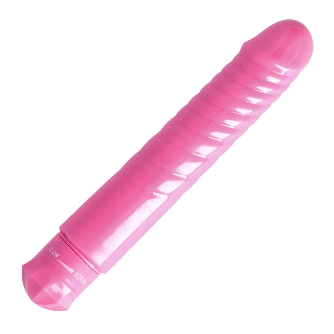 Waterproof Ribbed Vibrator | Perfect for Beginners! TooTimid.com Waterproof Ribbed Vibrator | Perfect for Beginners! TooTimid.com